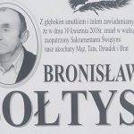 Zmarł Bronisław Sołtys z ul. Pienińskiej