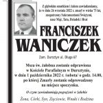 Zmarł Franciszek Waniczek z ul. Długiej