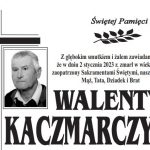 Zmarł Walenty Kaczmarczyk z ul. Długiej