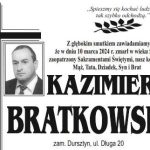 Zmarł Kazimierz Bratkowski z ul. Długiej